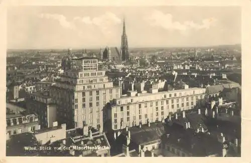 Austria Wien Blick von der Minoritenkirche