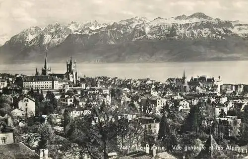 Switzerland Lausanne vue generale