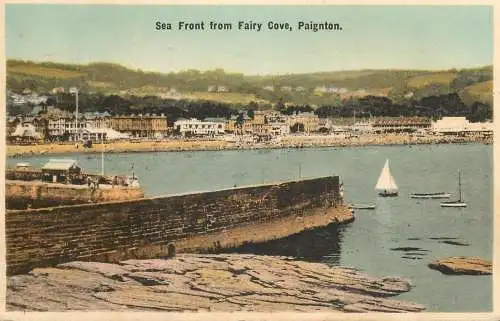 United Kingdom England Paignton sea front Fary Cove