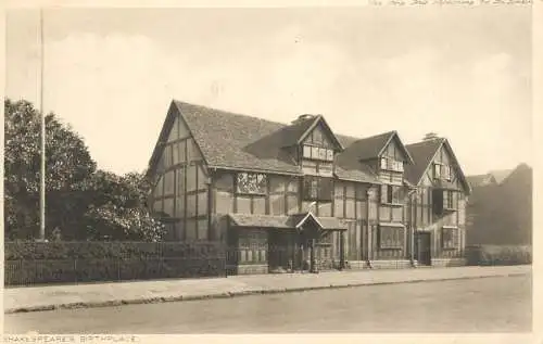 United Kingdom England Shakespeare's birthplace