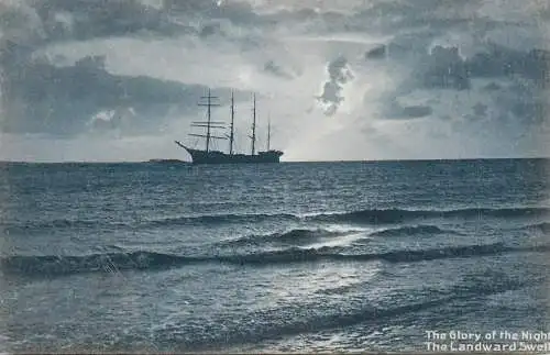 United Kingdom England the glory of the night the Landward swell