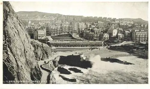 United Kingdom England Ilfracombe Capstone terrace