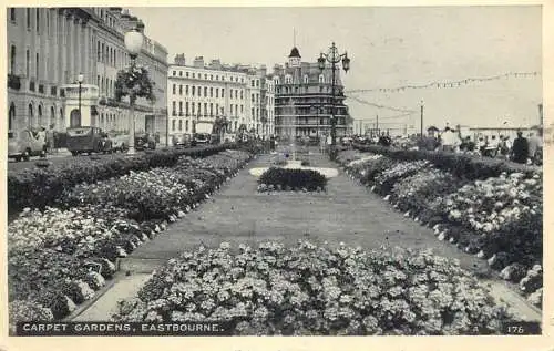 United Kingdom England Eastbourne carpet gardens
