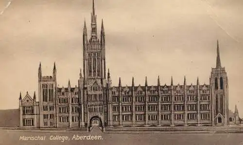 United Kingdom Scotland Aberdeen Marischal college