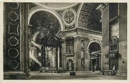 Italy Roma Basilica di S Pietro - Interno