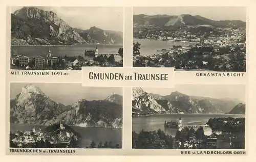 Germany Grmunden am Traunsee multi view