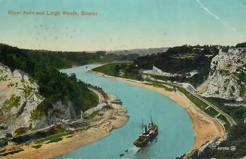United Kingdom England Bristol River Avon and Leigh Woods