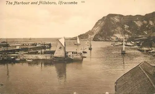 United Kingdom England Ilfracombe harbour
