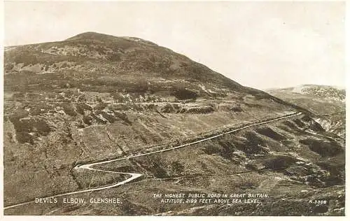 United Kingdom Scotland Glen Shee Devil's elbow