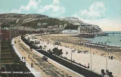 United Kingdom Wales Llandudno Marine parade