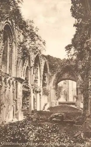 United Kingdom England Glastonbury abbey St. Mary's chapel