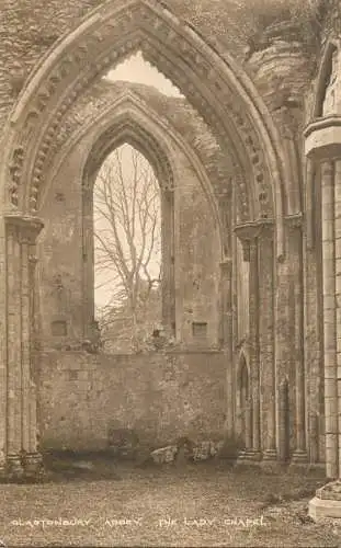United Kingdom England Glastonbury abbey