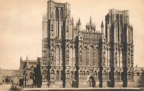 United Kingdom England Wells cathedral