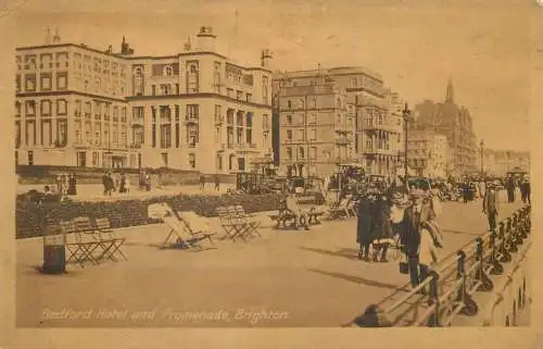 United Kingdom England Brighton Bedford Hotel and Promenade
