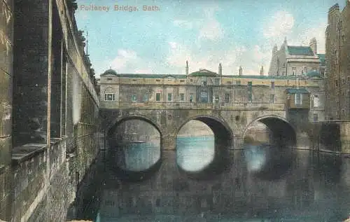 United Kingdom England Bath Pulteney Bridge