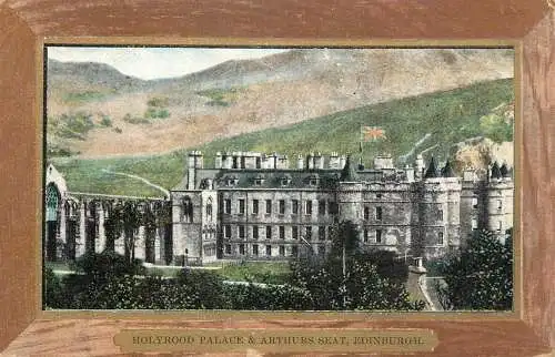 United Kingdom Scotland Edinburgh Holyrood Palace