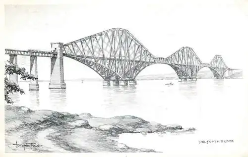 United Kingdom Scotland the Forth Bridge