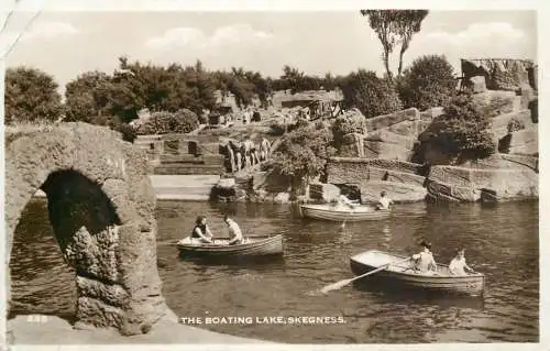 United Kingdom England Skegness boating lake