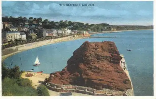 United Kingdom England Dawlish the Red Rock