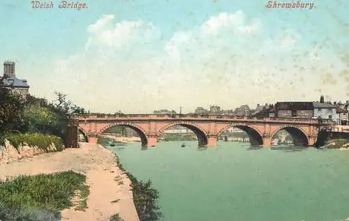 United Kingdom England Welsh Bridge Shrewsbury