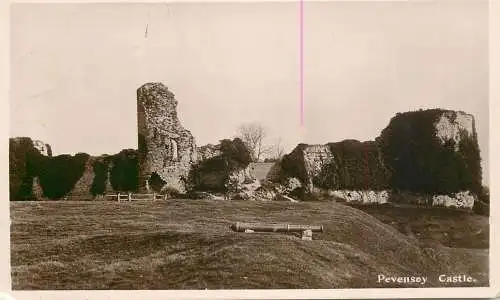 United Kingdom England Pevensey Castle