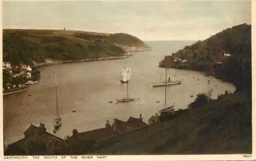 United Kingdom England Dartmouth cruise ship
