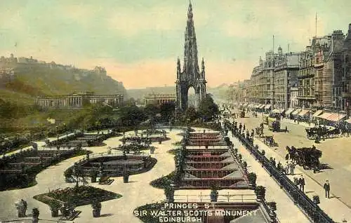 United Kingdom Scotland Edinburgh Sir Walter Scott monument