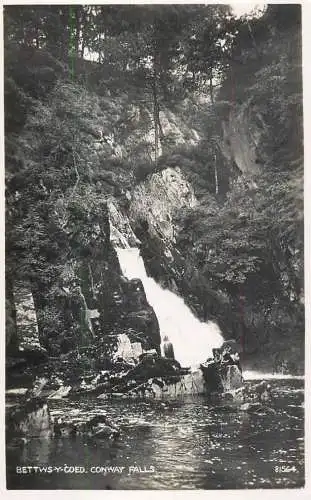 United Kingdom Wales Betws-y-Coed Conway falls