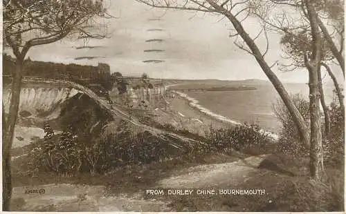 United Kingdom England Bournemouth from Durley Chine