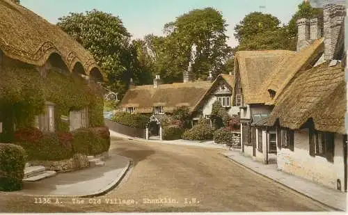United Kingdom England Shanklin the old village