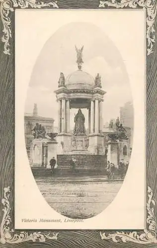 United Kingdom England Liverpool Victoria Monument