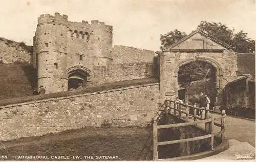 United Kingdom England Carisbrooke Castle