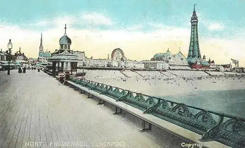 United Kingdom England Blackpool North Promenade