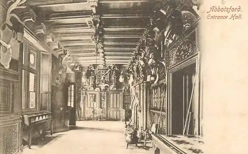 United Kingdom England Abbotsford entrance hall