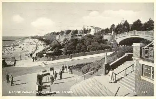 United Kingdom England Clacton on Sea marine parade