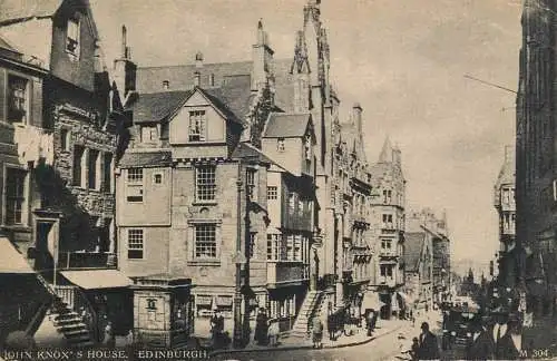 United Kingdom Scotland Edinburgh John Knox house