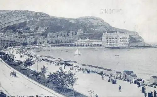 United Kingdom Wales Llandudno promenade