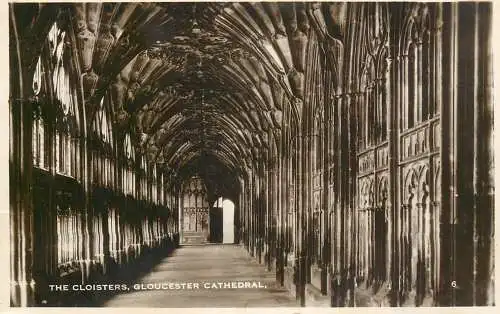 United Kingdom England Gloucester cloisters