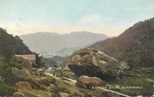 United Kingdom England Bowder Stone Borrowdale