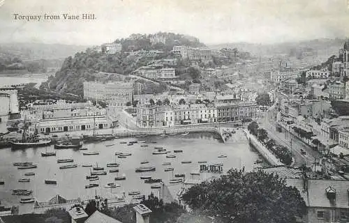 United Kingdom Devon Torquay from vane Hill