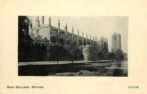 United Kingdom England Oxford new college