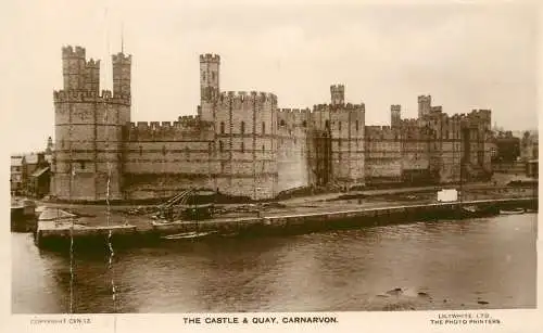 United Kingdom Wales Carnarvon castle