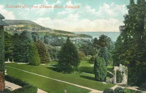 United Kingdom England Sidmouth Salcombe Hill