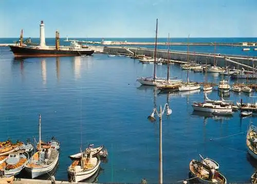 Navigation sailing vessels & boats themed postcard Herault Setelighthouse ship