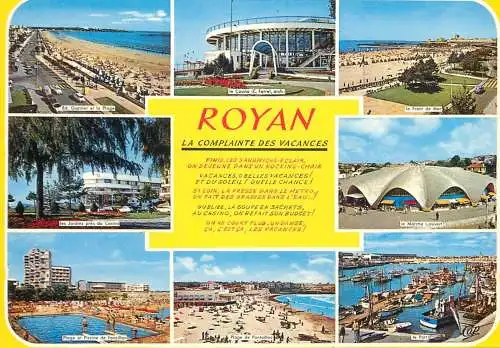 Navigation sailing vessels & boats themed postcard Royan le Marche Louvert harbour