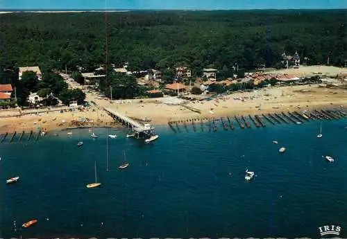 Navigation sailing vessels & boats themed postcard Bassin d' Arcachon Grand Piquey