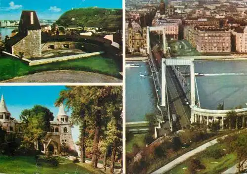 Navigation sailing vessels & boats themed postcard Budapest
