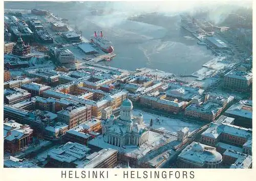 Navigation sailing vessels & boats themed postcard Helsinki ocean liner harbour