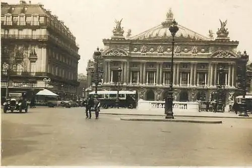 France Paris 1930s photo Palais Garnier
