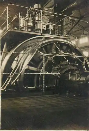 Marine type engine dynamo rotary converter photo